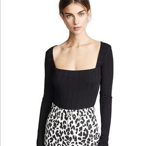 Free people beside me bodysuit